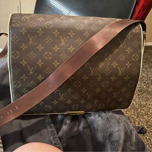 Louis Vuitton Dark Brown Monogram Messenger Bag
